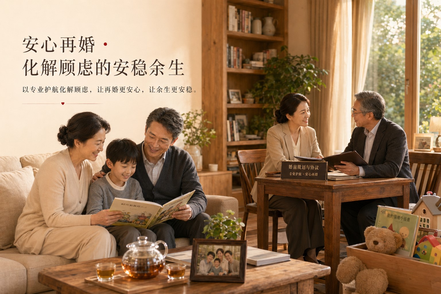 安心再婚・化解顾虑的安稳余生